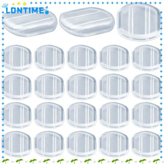 Lontime แผ่นซิลิโคนใส ขนาด 14x12 มม. 100 ชิ้น