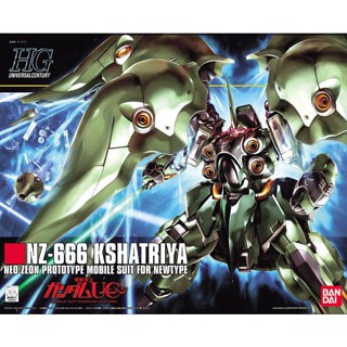 BANDAI 1/144 HGUC NZ-666 KSHATRIYA  [D-TOYS GUNDAM] กันดั้ม กันพลา โมเดล แอคชั่นฟิกเกอร์