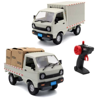 1/16 รีโมทคอนโทรล Minivan รถบรรทุกสินค้ารถ Freight RC Drift รถจําลองของเล่นรถของขวัญสําหรับของเล่นเด็ก