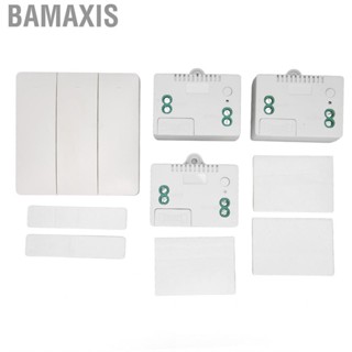 Bamaxis Wear-Resisting Wall Switch  3 Group  Light With