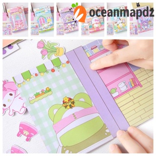 Oceanmapdz KT หนังสือของเล่น แฮนด์เมด ลายอนิเมะ My Melody KT Cat Kuromi DIY