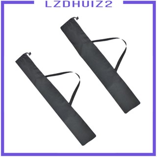 [Lzdhuiz2] กระเป๋าผ้าออกซ์ฟอร์ด กันน้ํา สีดํา แบบพกพา สําหรับเดินป่า
