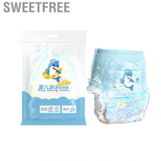 Sweetfree Baby Swimming   Leakproof Reusable Elastic Waistband for Pool Use