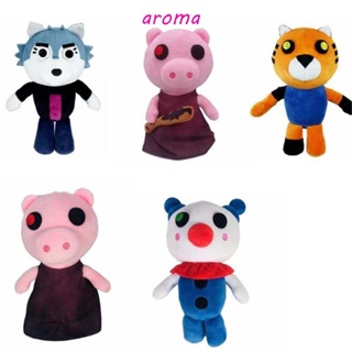 Aroma Robloxing Piggy หมอนตุ๊กตานุ่ม รูปการ์ตูน Ro-blox สีรุ้ง ของเล่นสําหรับเด็ก