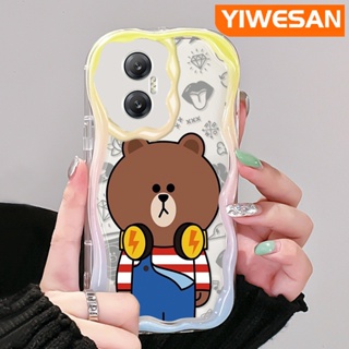 เคสมือถือ แบบนิ่ม แบบใส ลายการ์ตูนหมี กันกระแทก สําหรับ Infinix Hot 20 Hot 20i Hot 20 Play Hot 30 Hot 30i Hot 30 Play