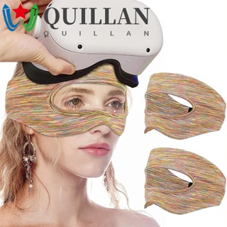 Quillan VR หน้ากากปิดตา ระบายอากาศ กันลื่น สําหรับอัพเกรด Quest 2 Pico VR