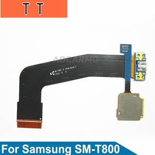  พอร์ตชาร์จ USB Micro SD อ่านสายเคเบิลอ่อน สําหรับ Samsung Galaxy Tab S 10.5 SM-T800