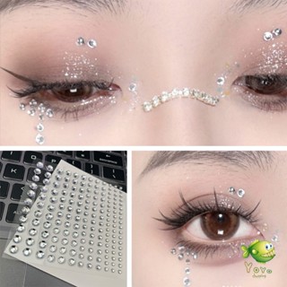YOYO สติ๊กเกอร์แต่งหน้า ประดับเพชร DIY Butterfly Sticker