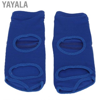 Yayala 2pcs  Foot Protector Unisex PU Leather Soft Sparring Guard For