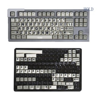 Ace PBT ปุ่มกดแป้นพิมพ์ 142 ปุ่มกดโปรแกรมเมอร์ ย้อมสี แนวเรโทร CherryProfile