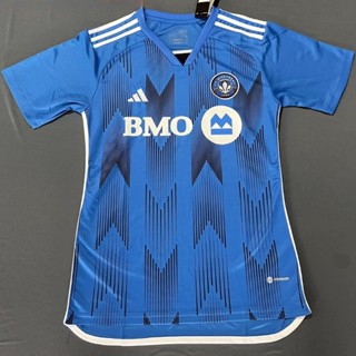 เสื้อกีฬาแขนสั้น ลายทีมชาติฟุตบอล Montreal Blue Jersey S-XXL 23-24 ชุดเหย้า แห้งเร็ว สําหรับผู้ชาย AAA