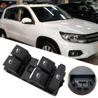 Yangming สวิตช์ควบคุมหน้าต่างไฟฟ้า DIY สําหรับ Passat B8 Golf GTI MK7 Tiguan 5G0959857C 5 กก959857ก