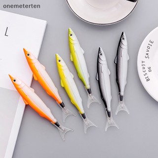 Rten Ocean Fish ปากกาลูกลื่น 0.5 มม. น่ารัก สร้างสรรค์ เครื่องเขียน ตลก อุปกรณ์การเรียน N