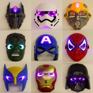 หน้ากากคอสเพลย์ ซุปเปอร์ฮีโร่ อเวนเจอร์ส มิกกี้ สไปเดอร์แมน …