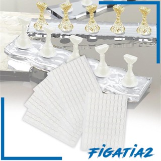 [Figatia2] เทปกาวสองหน้า แบบเหนียว สองด้าน สําหรับฝึกทําเล็บ ร้านเสริมสวย