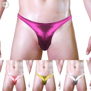 GORGEOUS~Mens Underwear T-back Underpants Wet Look Breathable G-string Lingerie