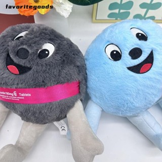 Favoritegoods ตุ๊กตายัดไส้ ผ้าฝ้าย 15 นิ้ว สีเทา สีฟ้า สําหรับเด็กทุกวัย