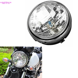 Nfph&gt; ใหม่ โคมไฟหน้ารถจักรยานยนต์ 12V H4 Haen Hernia สําหรับ CB400 CB500 CB900