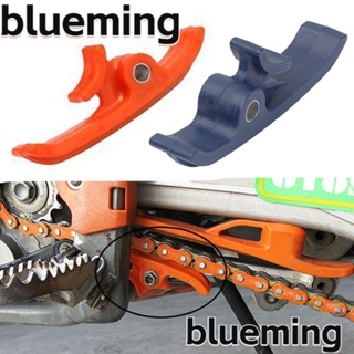 Blueming2 ไกด์เลื่อนโซ่ ตะเกียบหน้า หนัง PU 11*3.5*2 ซม. ทนทาน อุปกรณ์เสริม สําหรับรถจักรยานยนต์ KTM SXF