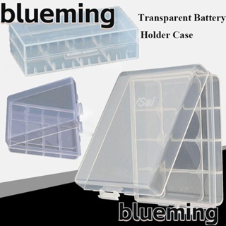 Blueming2 กล่องแบตเตอรี่ พลาสติก AA AAA 18650 4 ก้อน กันลื่น คุณภาพสูง 18650