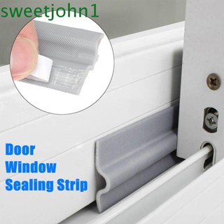 Sweetjohn แถบโฟมซีลกันฝุ่น กันลม สําหรับประตู หน้าต่างบานเลื่อน
