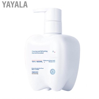 Yayala Toothpaste Oral Cleaner  Portable Refreshing Reliable Odor   Tartar Deodorizing Tooth Cleaning Agent for Meeting