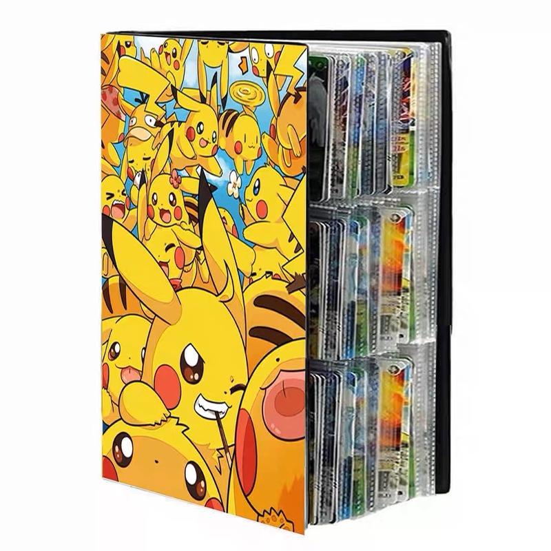 Pokemon Big Album Map 432pcs 9pocket Storage Card Book Notebook Grande Large Loaded Shiny Playing Ga