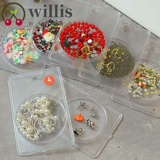 Willis เครื่องประดับตกแต่งเล็บ ลายฟักทอง เกล็ดหิมะ กวาง คริสต์มาส