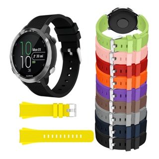 สายนาฬิกาข้อมือซิลิโคน สําหรับ Garmin venu 2 45 มม. Vivoactive 3 4 255 245 645