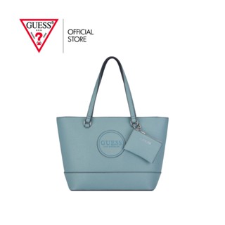 GUESS กระเป๋าถือ รุ่น SF872422 ROTHENBERG CARRYALL สีเขียว