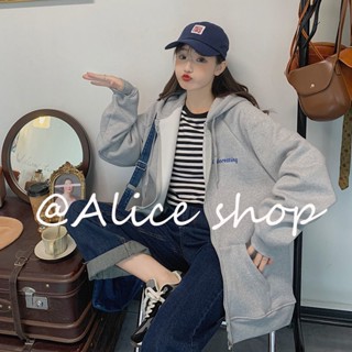 Alice เสื้อกันหนาว เสื้อฮู้ด Fashion ดูสวยงาม comfortable มีชีวิตชีวา WJK2390PMQ37Z230912