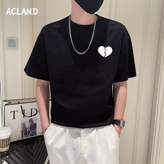 Acland เสื้อยืดผู้ชาย ผู้ชายเสื้อเชิ้ต เสื้อยืด ผ้านุ่ม ใส่สบาย ไม่หด ไม่ต้องรีด MTX2390KH8 37Z230912