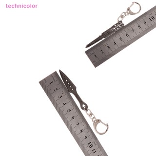 [technicolor] พวงกุญแจโลหะ รูปผีเสื้อ Apex Legends Demon Dagger Heirloom Balisong สําหรับผู้ชาย พร้อมส่ง
