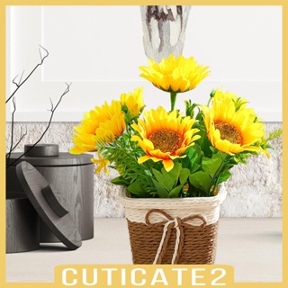 [Cuticate2] กระถางดอกไม้ประดิษฐ์ สําหรับตกแต่งบ้าน ห้องรับประทานอาหาร