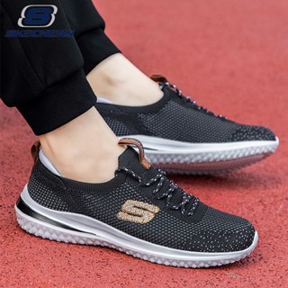 Skechers_ รองเท้าวิ่งลําลอง ผ้าตาข่าย ระบายอากาศ คุณภาพสูง สําหรับผู้ชาย