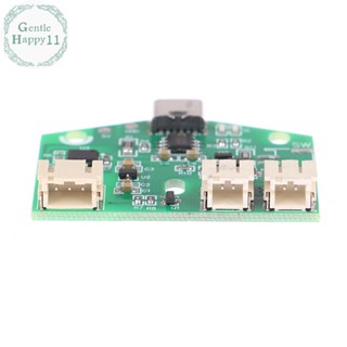 Gentlehappy โมดูลแผงวงจรโคมไฟตั้งโต๊ะ led 3.7V type-C ชาร์จ USB PCB โมโนโครม หรี่แสงได้ ขนาดเล็ก