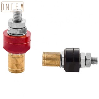 【ONCEMOREAGAIN】Brass Terminals 12mm 2pcs AC250V Brass Material For Voltage Regulators