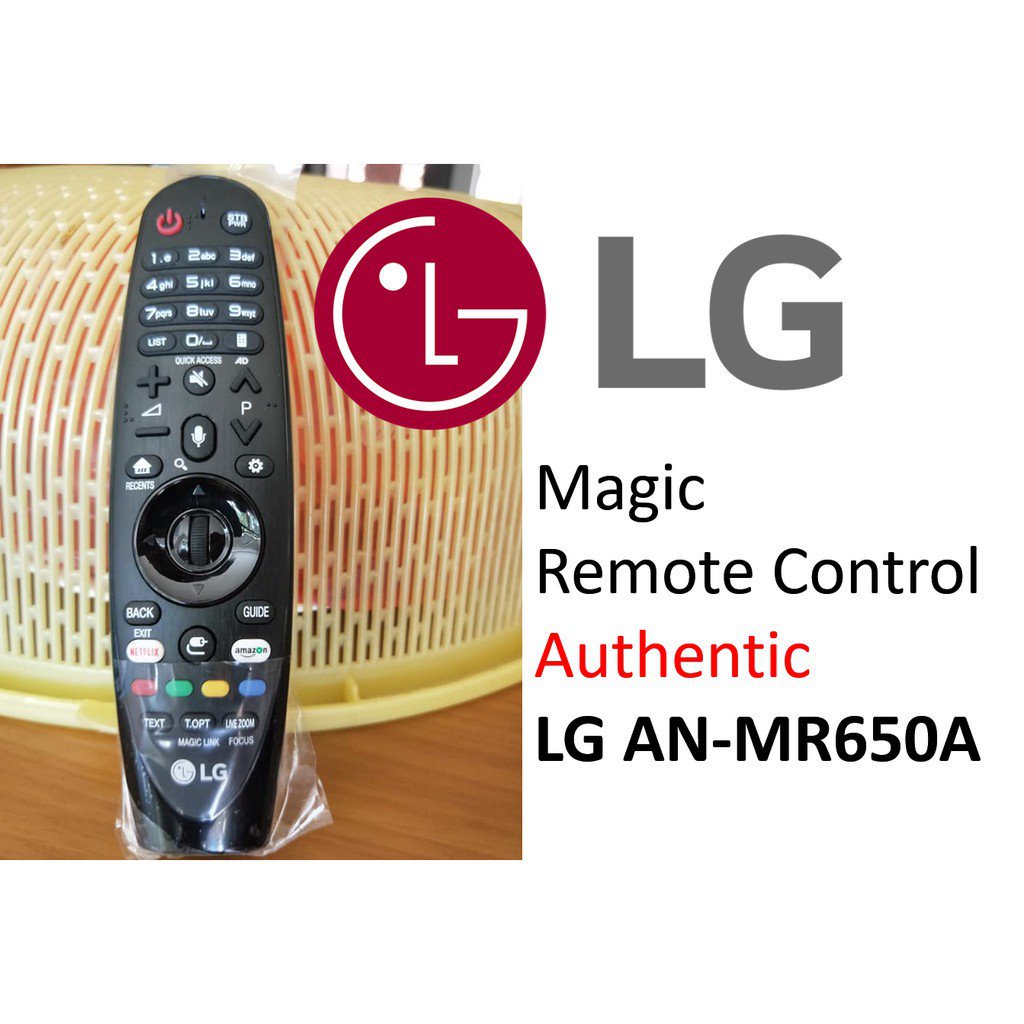 รีโมทสมาร์ททีวี LG AN-MR650A แท้