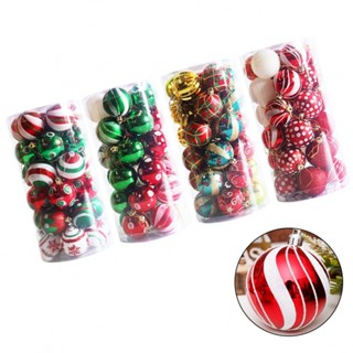 ⚡XMAS⚡Mixed Christmas Balls Baubles Bridal Shower Party Home Pendant Plating