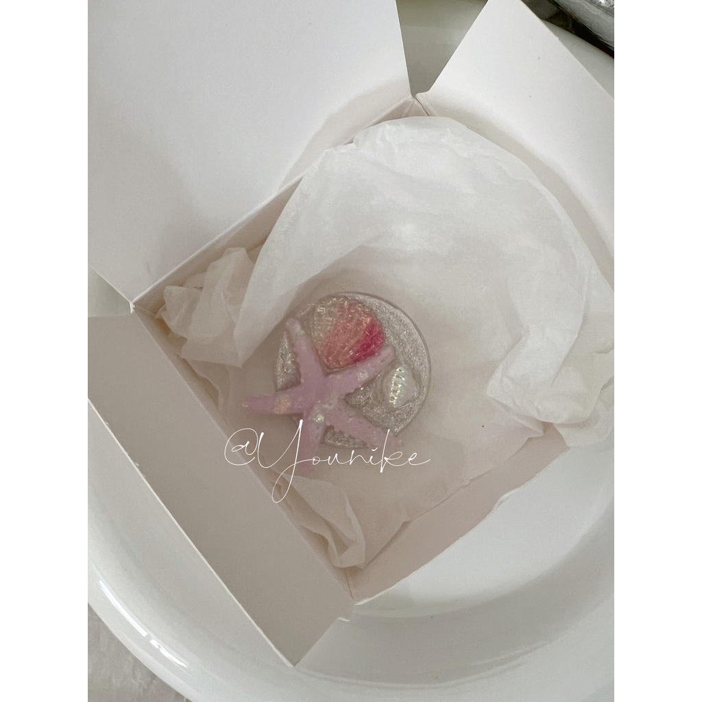 ที่วางโทรศัพท์มือถือ ลายปลาดาว ประดับกลิตเตอร์ เข้ากับทุกการแต่งกาย สไตล์เกาหลี สําหรับเด็กผู้หญิง - รูปที่ 5