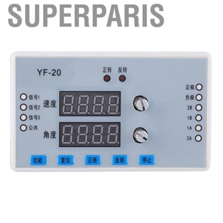 Superparis DC Digital Display Stepper  Speed Controller Governor  Control Module