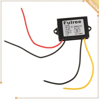 [Reyalxa] โมดูลแปลงพาวเวอร์ซัพพลาย DC 12V เป็น DC 24V สําหรับรถบรรทุก อุตสาหกรรม