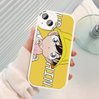 เคสโทรศัพท์มือถือหนังแกะ ซิลิโคน รอบด้าน ลายการ์ตูนยอดนักสืบโคนัน สําหรับ vivo Y93 91 70 85 76 71 73 Y72T 66 67 55S