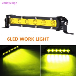 Vhdd โคมไฟ LED 18W 7 นิ้ว สีเหลือง สําหรับรถ ATV 4WD Offroad TH