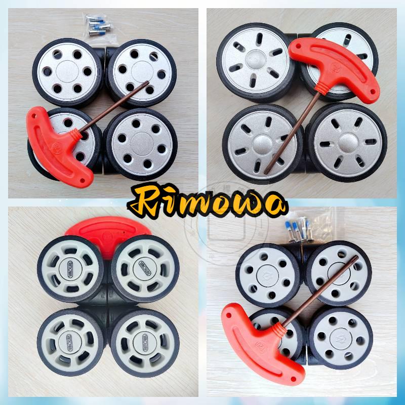 ล้อกระเป๋าเดินทาง Rimowa แบบพิเศษ เสียงเงียบ อุปกรณ์เสริม สําหรับ RlMOW A Wheels