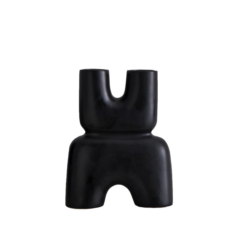 โมเดลแจกันศิลปะนามธรรม สไตล์โมเดิร์น สําหรับตกแต่งบ้าน ห้องนั่งเล่น ตู้ไวน์ - รูปที่ 3