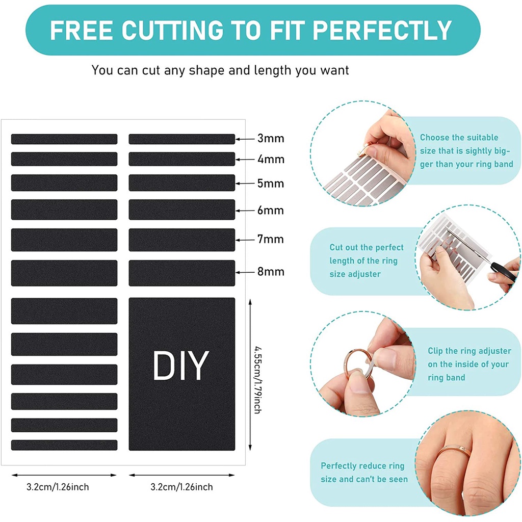 แผ่นยางรองแหวน ปรับขนาดได้ สําหรับแหวนหลวม แหวนด้านใน - รูปที่ 7