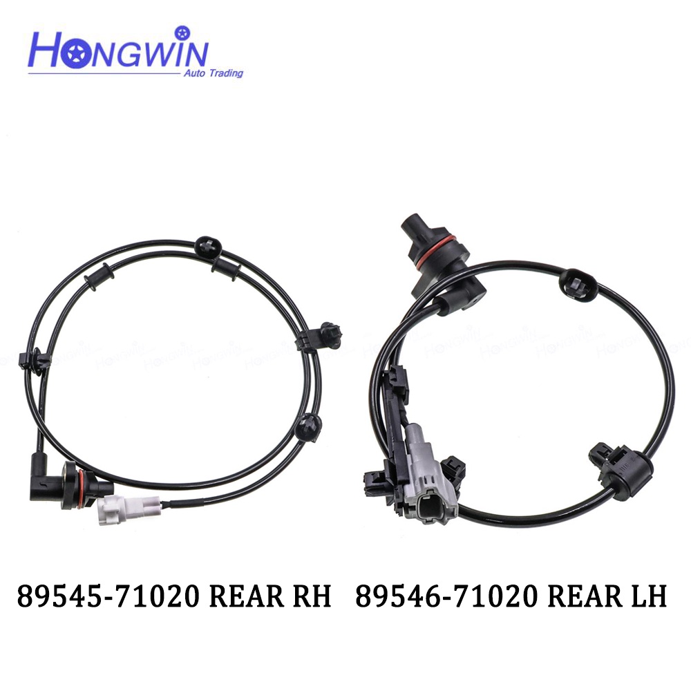 เซ็นเซอร์ความเร็วล้อ ABS ด้านหลังขวาซ้ายสําหรับ 2004-2015 Toyota Fortuner K147 Hilux 89546-71020, 89