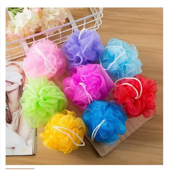 Bath Flower Bath Tools for dirt Body shop พัฟอาบน้ํา