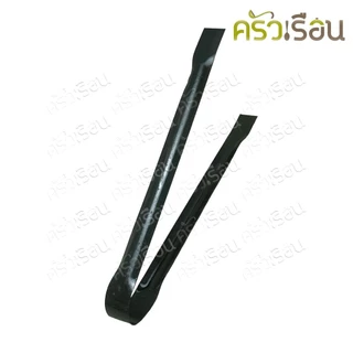 สามดาว ที่คีบถ่าน คีบถ่าน ปากเป็ด เบอร์ 3 ขนาด 39.5 x 3 ซม. คีบขยะ เหล็กชุบ สีลอกเป็นปกติ
